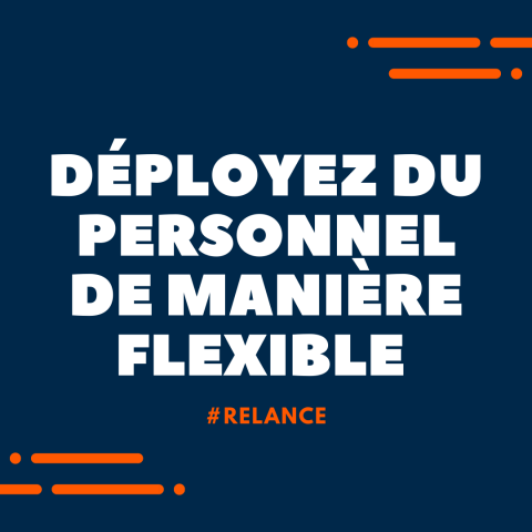 Déployez du personnel de manière flexible