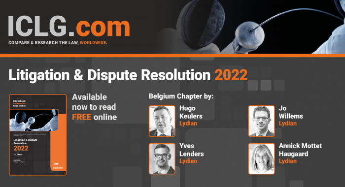 ICLG - Litigation & Dispute Resolution 2022 - Belgium