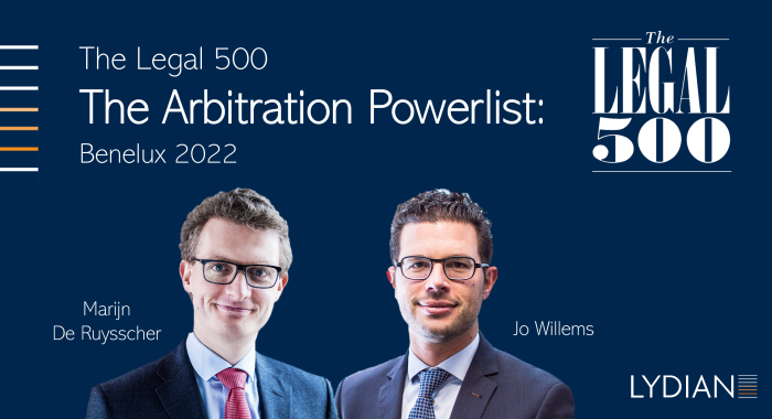 Arbitration Powerlist Benelux 2022