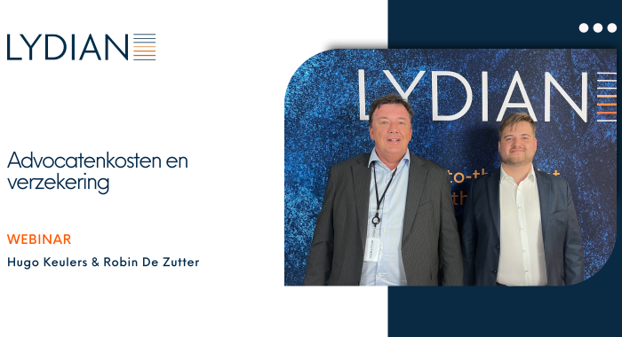 Webinar advocatenkosten en verzekering - Hugo Keulers & Robin De Zutter
